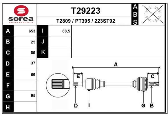 EAI T29223: Planetara 653mm