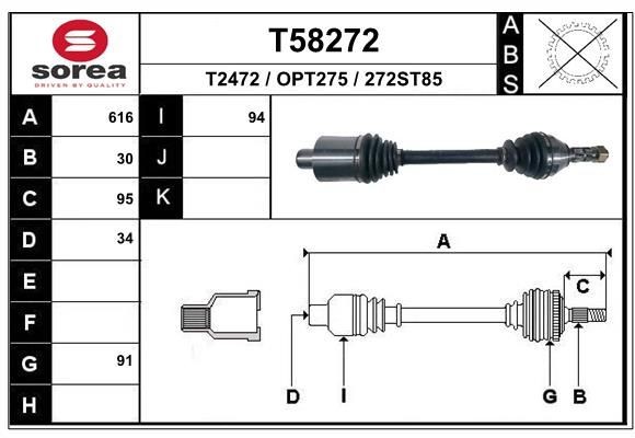 EAI T58272: Planetara 616mm
