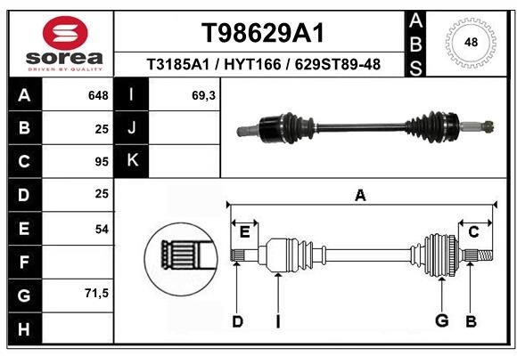 EAI T98629A1: Planetara 648mm