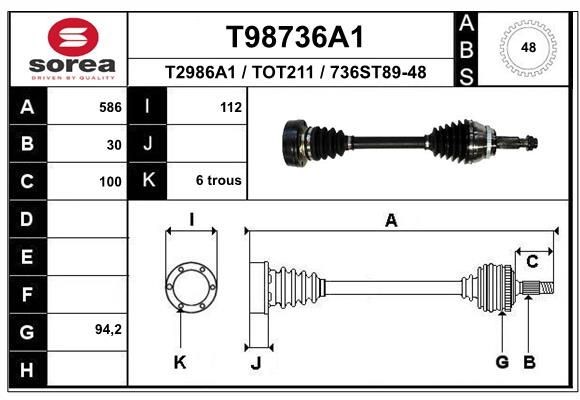 EAI T98736A1: Planetara 586mm