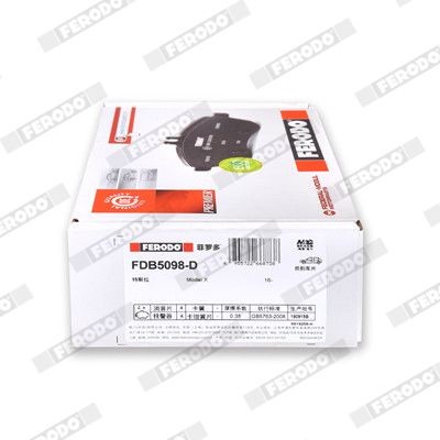 FERODO FSL556: Piduriklotsid PREMIER ECO FRICTION