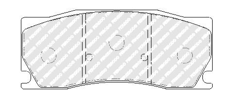 FERODO FSL641: Piduriklotsid PREMIER ECO FRICTION