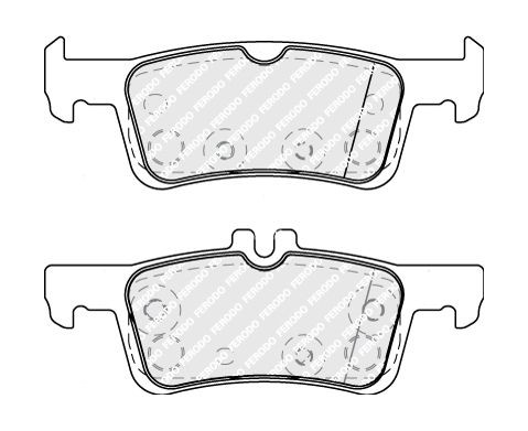 FERODO FSL766: Piduriklotsid PREMIER ECO FRICTION