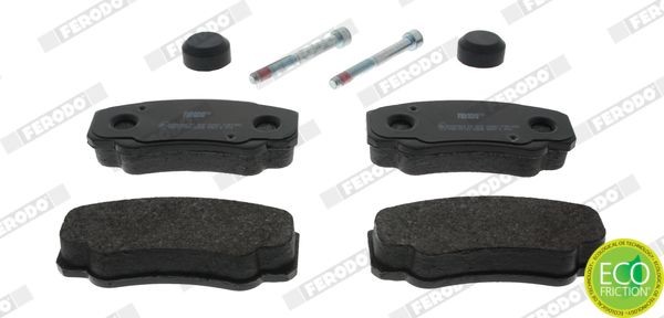 FERODO FVR1480: Piduriklotsid koos lisadega, koos pidurisadula kruvidega PREMIER ECO FRICTION