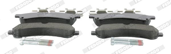 FERODO FVR4039: Piduriklotsid koos lisadega, koos pidurisadula kruvidega PREMIER ECO FRICTION