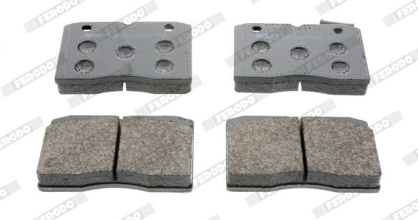 FERODO FVR655: Piduriklotsid ilma lisavarustuseta PREMIER ECO FRICTION