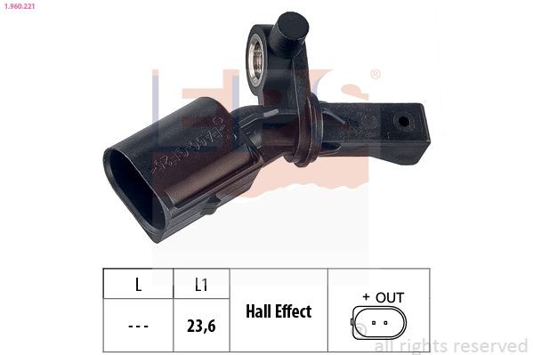 EPS 1.960.221: Andur, rattapöörete arv Made in Italy - OE Equivalent