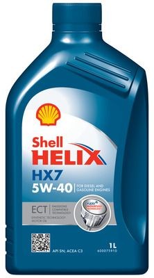 SHELL 550046586: Mootoriõli Helix HX7 ECT 5W-40 1l, 5W-40 Helix, HX7 ECT