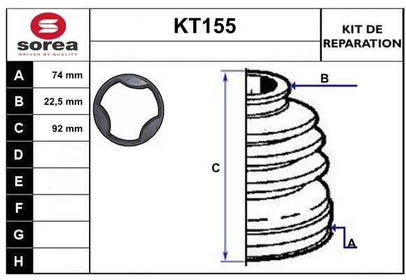 SERA KT155: Ansamblu burduf, articulatie planetara