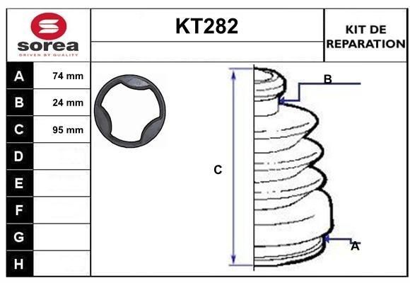 SERA KT282: Ansamblu burduf, articulatie planetara