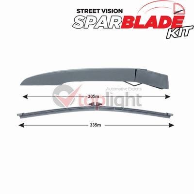 AE TOPLIGHT TRA-B5X4: Kit de bras d'essuie-glace, nettoyage des vitres