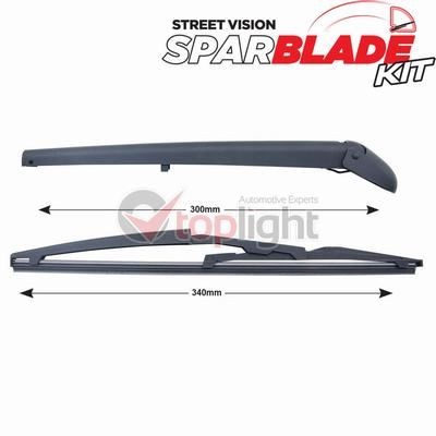 AE TOPLIGHT TRA-F2B2: Set stergatoare, curatare parbriz