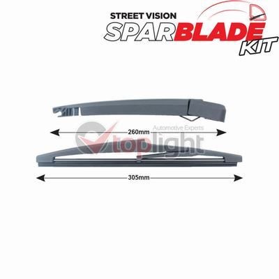 AE TOPLIGHT TRA-O1A16: Set stergatoare, curatare parbriz