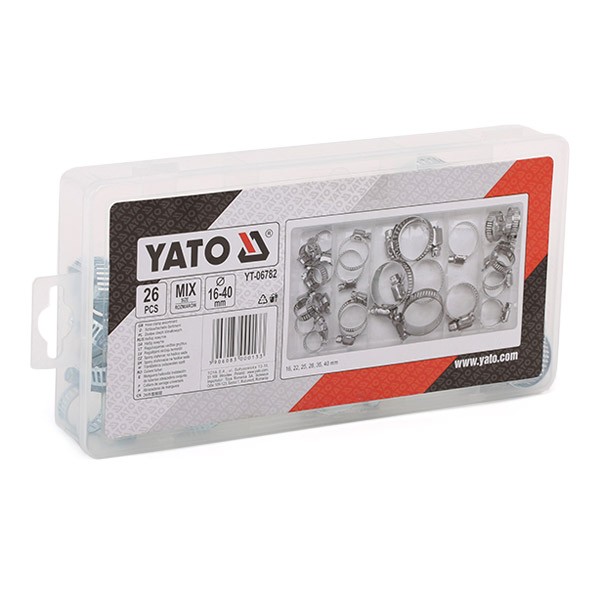 YATO YT-06782: Sortimente, colier furtun