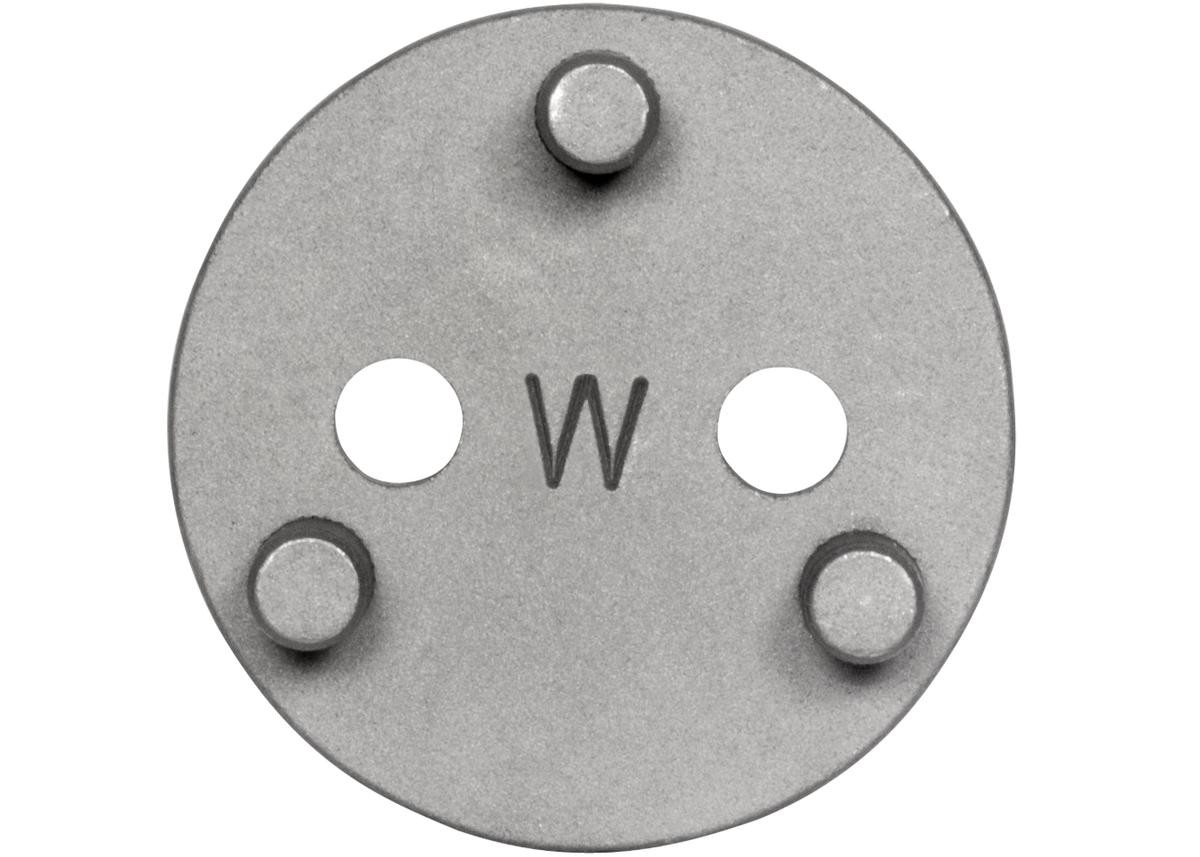 SW-Stahl 01467L-W: Trykkplate, dreie- / tilbakestillingsverktøy, bremseskokolbe