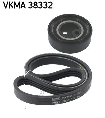 SKF VKMA 38332: V formos rumbuotas diržas, komplektas