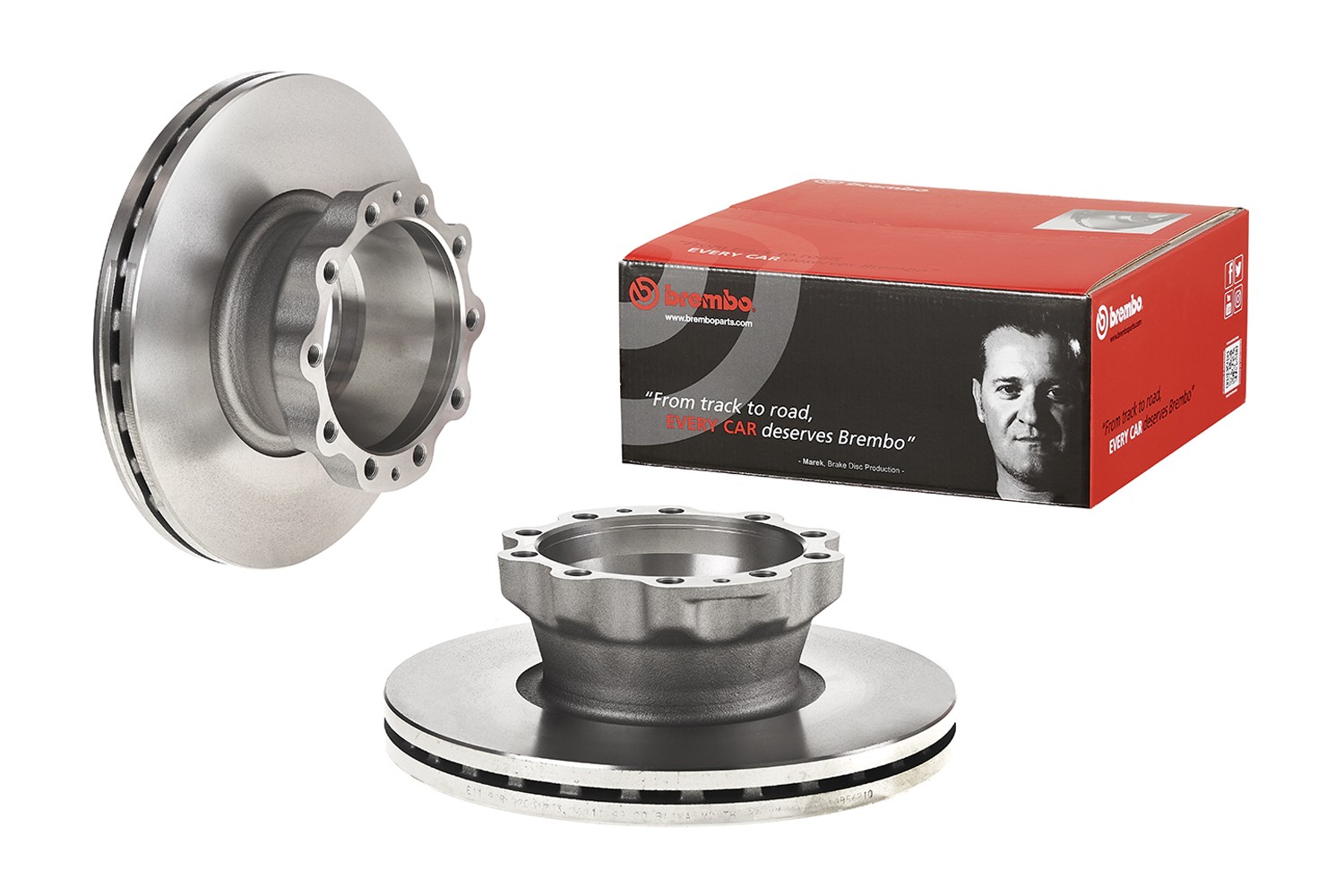 BREMBO 09.B562.10: Disc de frână PRIME LINE Ř: 335mm, ventilat interior, Ř: 335mm