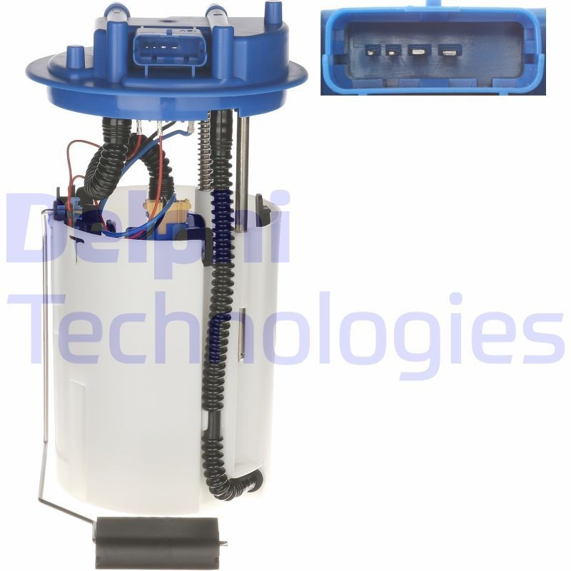 DELPHI FG2448-12B1: Unidad de alimentación de combustible Gasolina, sin junta, sin sensor de presión