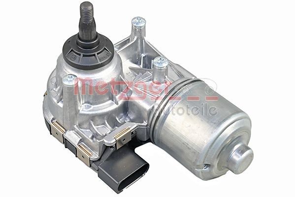 METZGER 2190878: Vindrutetorkarmotor ORIGINAL ERSATZTEIL GREENPARTS 12V, till höger fram