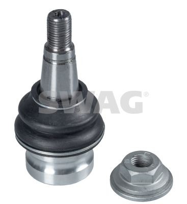 SWAG 30 10 8900: Articulatie sarcina / ghidare Axa fata stanga, partea de jos, Axa fata dreapta, 17,2mm, cu piuliță de siguranță