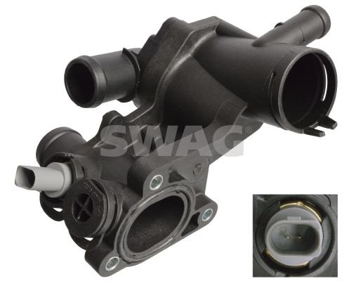 SWAG 30 10 9147: Termostat, lichid racire 87°C, 32mm, cu etansare, cu senzor