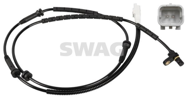SWAG 66 10 8074: Senzor, turatie roata Axa spate stanga, Axa spate dreapta