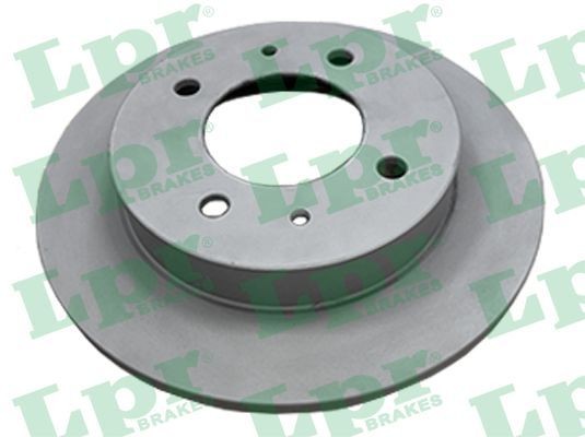 LPR H2127PR: Disco de freno TOTAL COATED Ø: 258mm, macizo, Ø: 258mm, revestido