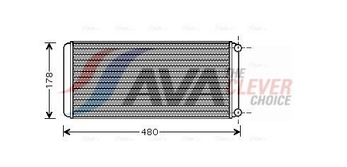 AVA COOLING SYSTEMS PR3096: Õliradiaator, roolimine