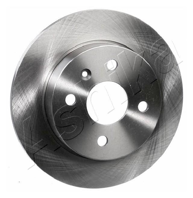 ASHIKA 61-00-0402: Brzdový kotúč Zadna naprava, Ø: 240mm, plný, Ø: 240mm
