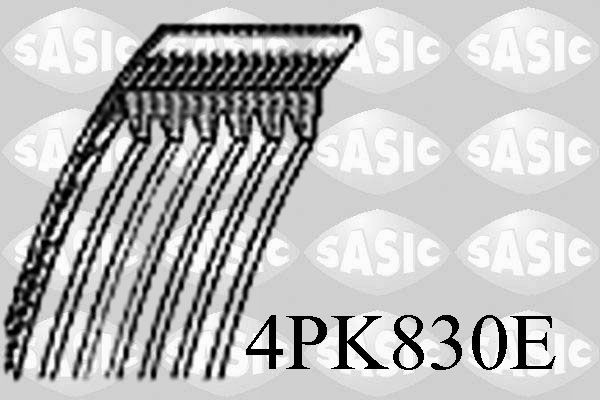 SASIC 4PK830E: Cinghia servizi 830mm, N° di nervature: 4