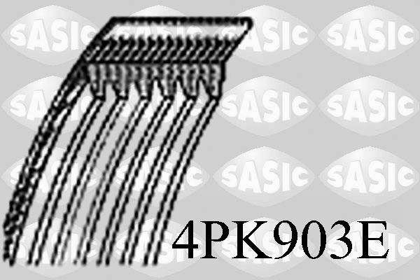 SASIC 4PK903E: Soonrihm 903mm, Ribide arv: 4