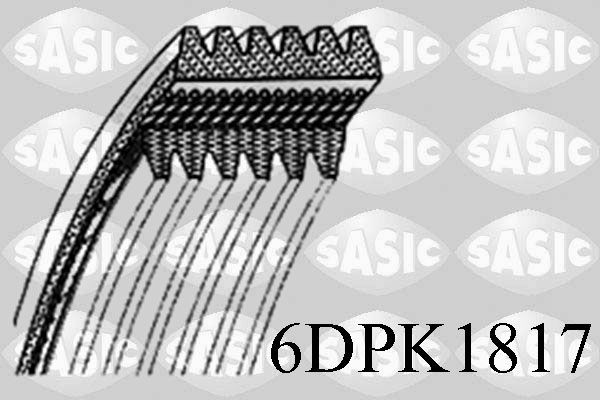 SASIC 6DPK1817: Soonrihm 1817mm, Ribide arv: 6
