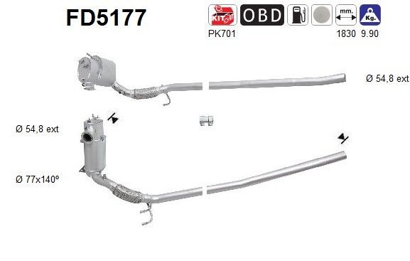 AS FD5177: Filtru de particule