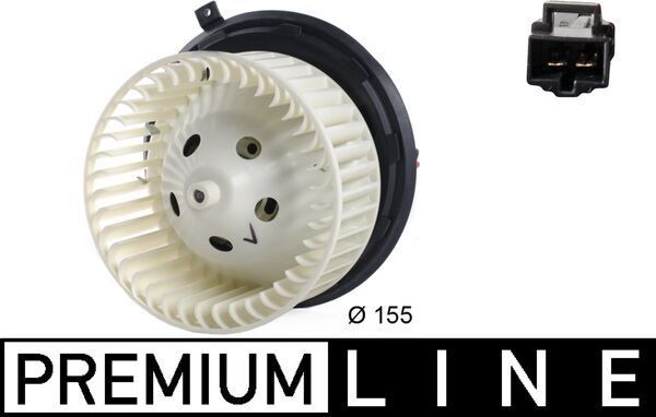MAHLE ORIGINAL AB 159 000P: Ventilator, habitaclu 12V, pentru vehicule cu aer conditionat