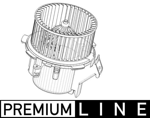 MAHLE ORIGINAL AB 41 000P: Salona ventilators 12V