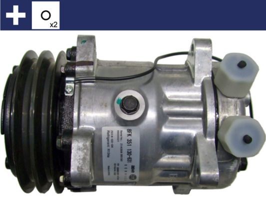 MAHLE ORIGINAL ACP 1062 000S: Compresor AC cu inel etansare