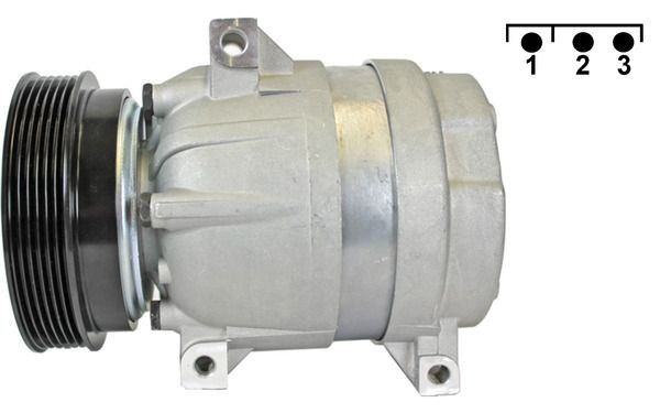 MAHLE ORIGINAL ACP 1109 000S: Compresor AC cu inel etansare