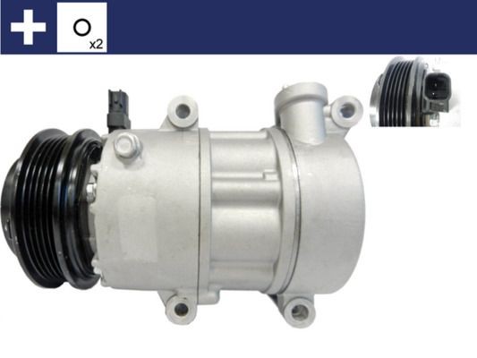 MAHLE ORIGINAL ACP 1182 000S: Kliimakompressor koos rõngastihendiga