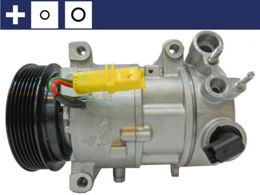 MAHLE ORIGINAL ACP 1256 000S: Compresor AC cu inel etansare