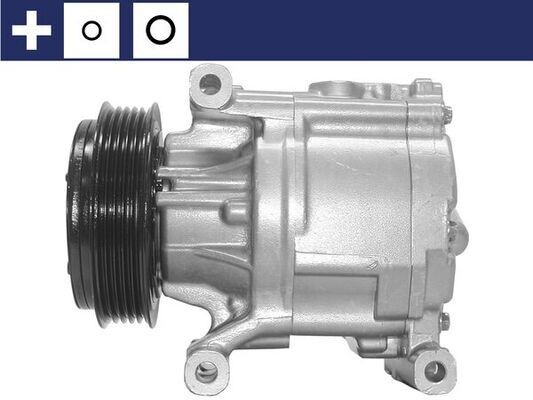 MAHLE ORIGINAL ACP 358 000S: Kondicionieriaus kompresorius su sandarikliu