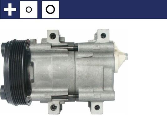 MAHLE ORIGINAL ACP 383 000S: Kliimakompressor koos rõngastihendiga