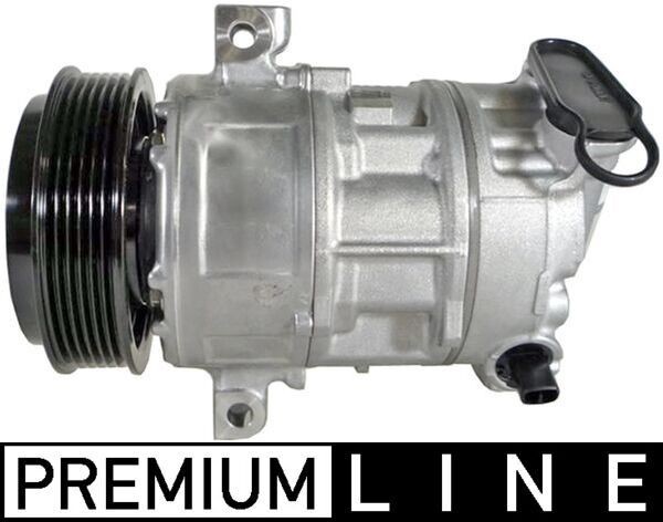 MAHLE ORIGINAL ACP 681 000P: AC-kompressor uten oljeutslippsskrue