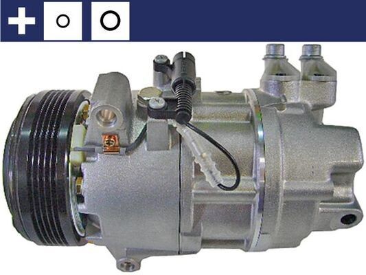 MAHLE ORIGINAL ACP 811 000S: Kompresor, klimatizace s těsnicím kroužkem