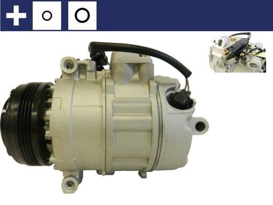 MAHLE ORIGINAL ACP 917 000S: Compresor AC cu inel etansare