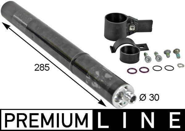 MAHLE ORIGINAL AD 92 000P: Uscator, aer conditionat cu acceasorii, cu material de prindere, cu inel etansare