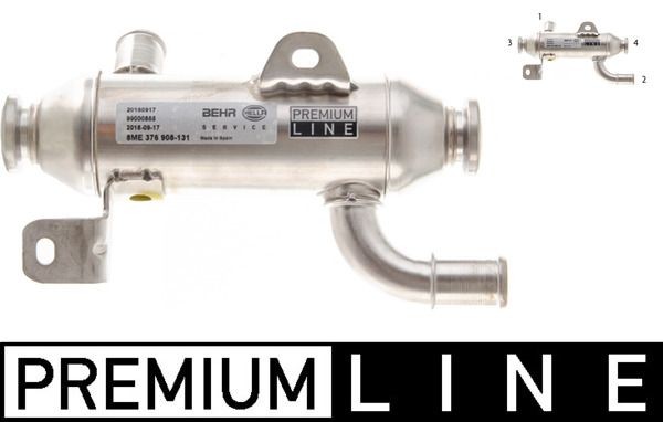 MAHLE ORIGINAL CE 33 000P: EGR-jahuti ilma EGR-klapita