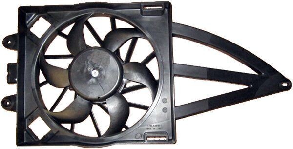 MAHLE ORIGINAL CFF 352 000P: Ventilador de motor BEHR *** PREMIUM LINE *** 315mm, con bastidor radiador (armazón)