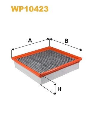 WIX FILTERS WP10423 Innenraumfilter Aktivkohlefilter