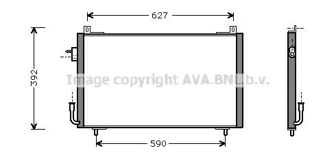 PRASCO AI2431: Radiaator, mootorijahutus kiirliidesega