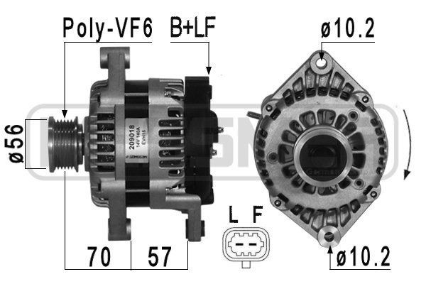MESSMER 209018A: Generaator 140A